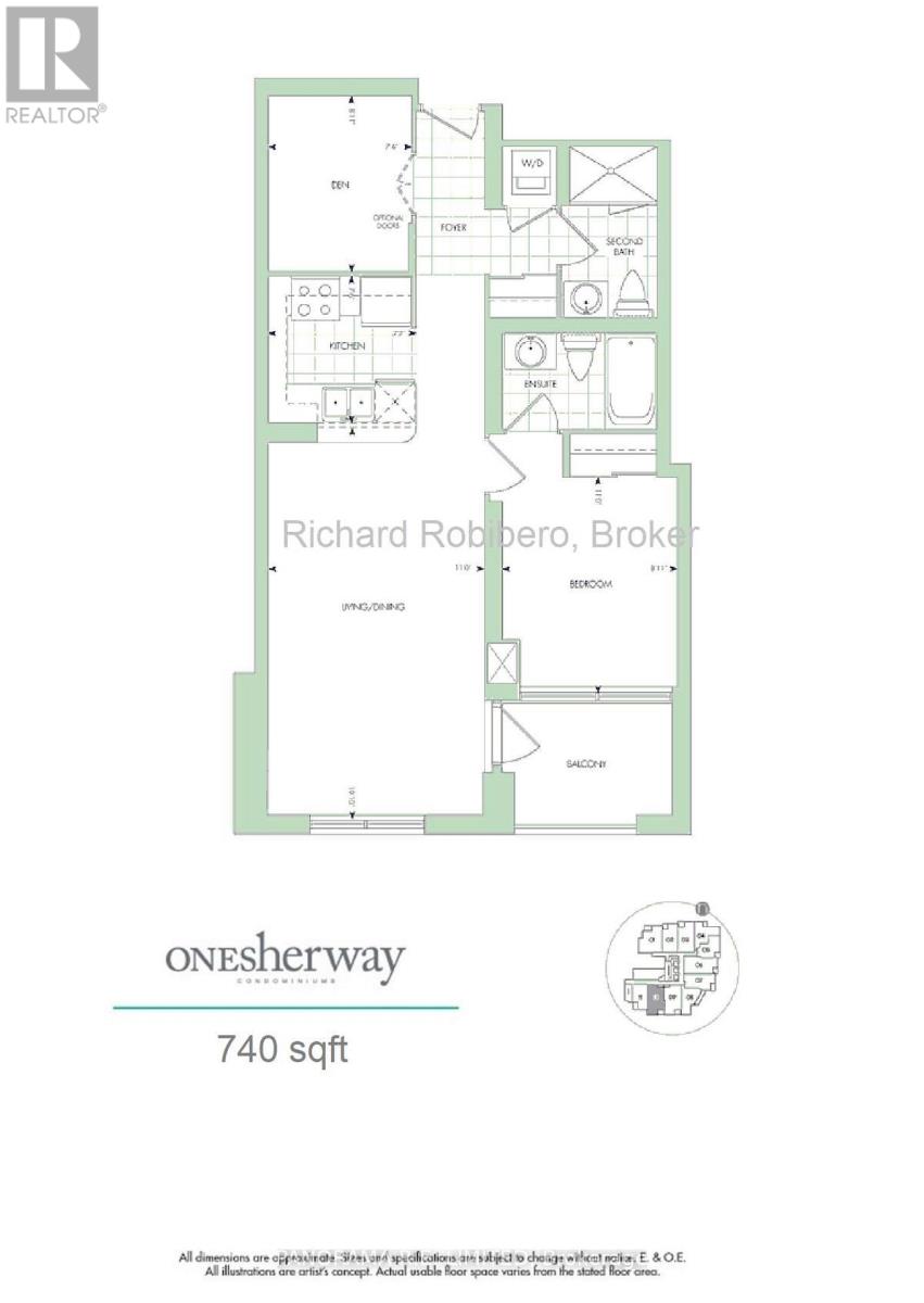 310 - 225 Sherway Gardens Road, Toronto, Ontario  M9C 0A3 - Photo 18 - W12557714