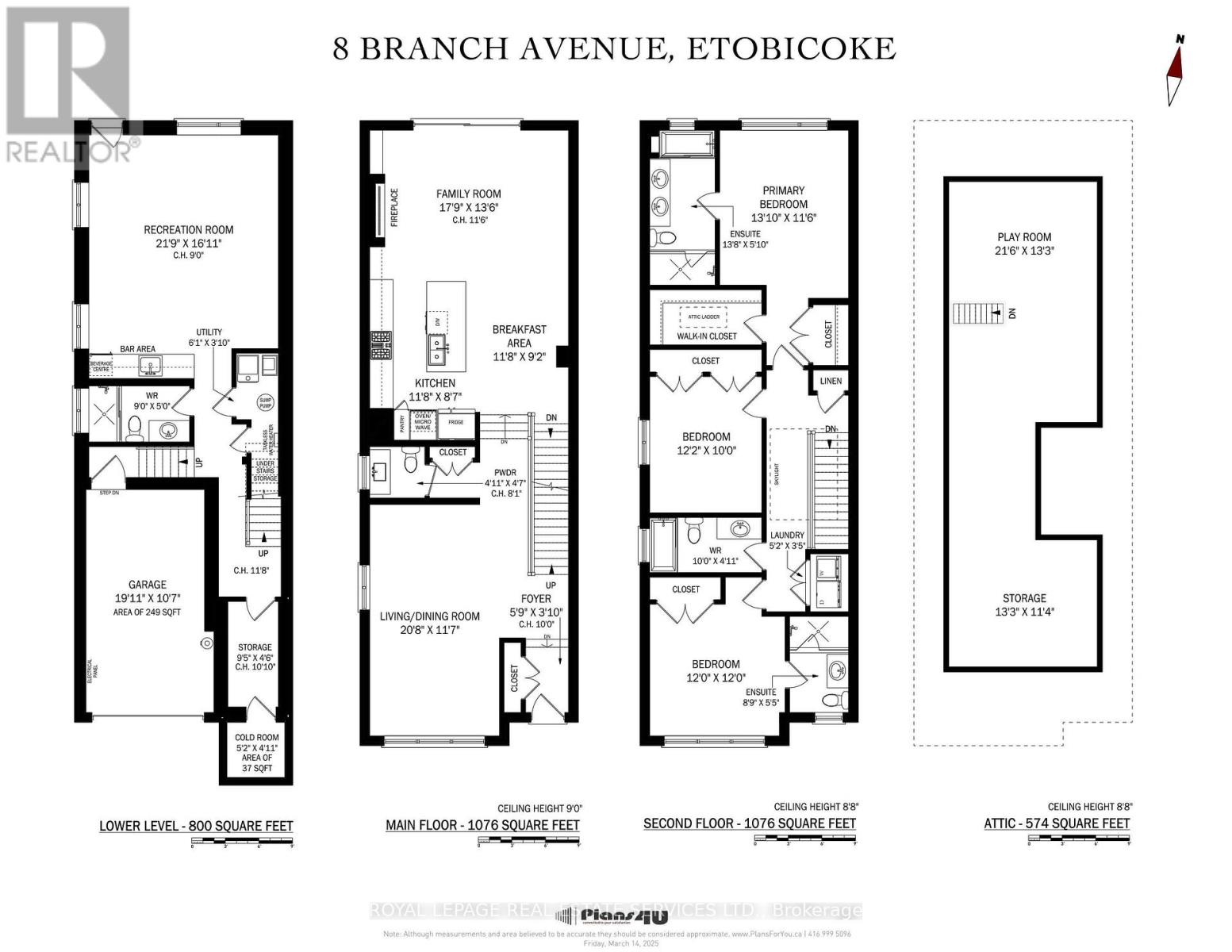 8 Branch Avenue, Toronto, Ontario  M8W 1M7 - Photo 49 - W12558196