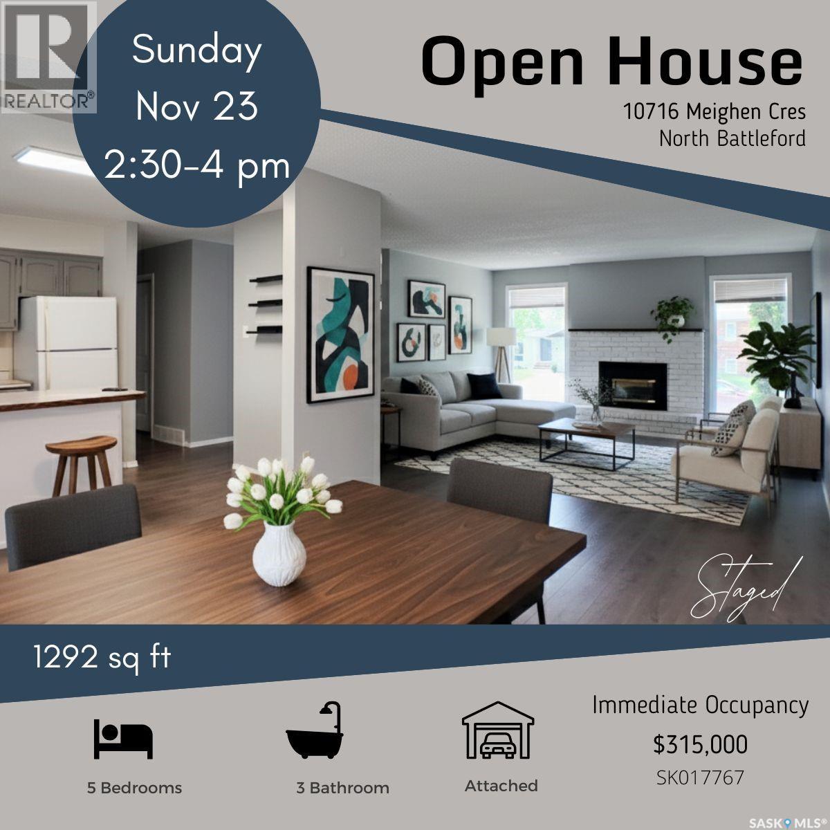 10716 Meighen CRESCENT, North Battleford, Saskatchewan