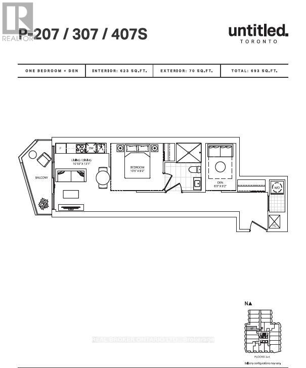 307 - 110 Broadway Avenue, Toronto, Ontario  M4P 1V7 - Photo 13 - C12558438