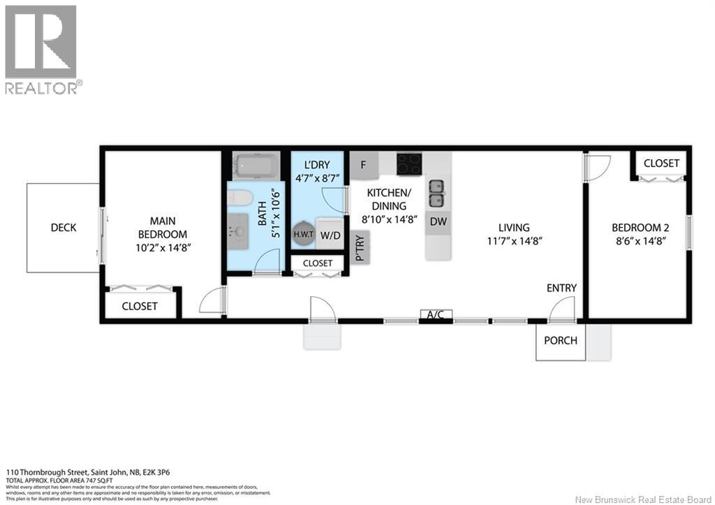 110 Thornbrough Street, Saint John, New Brunswick  E2K 3P6 - Photo 2 - NB130364