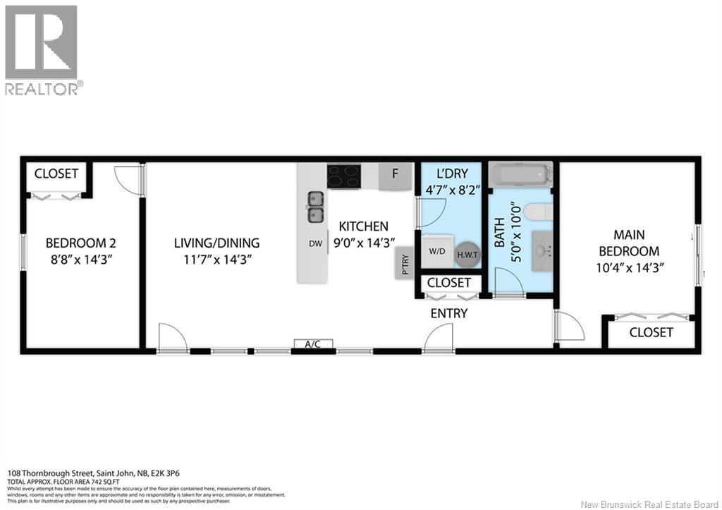 108 Thornbrough Street, Saint John, New Brunswick  E2K 3P6 - Photo 12 - NB130362