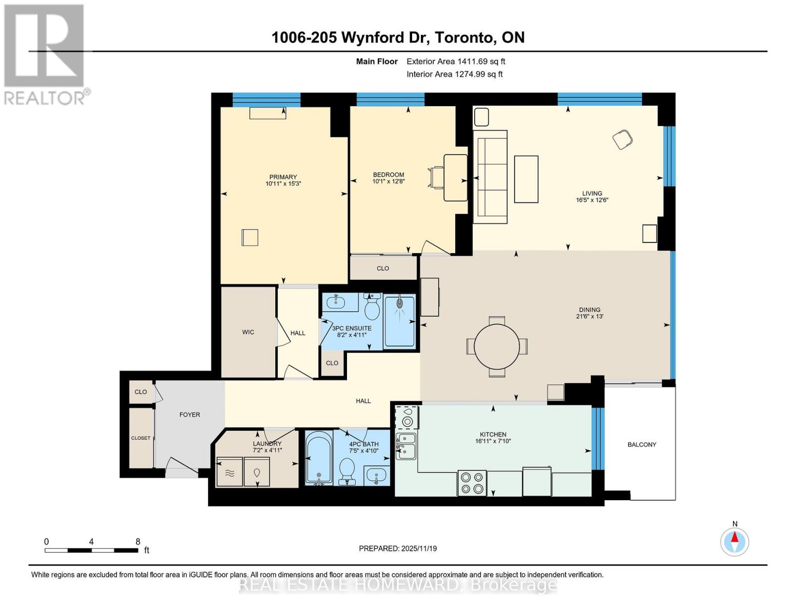 #1006 - 205 Wynford Drive, Toronto, Ontario  M3C 3P4 - Photo 10 - C12559080