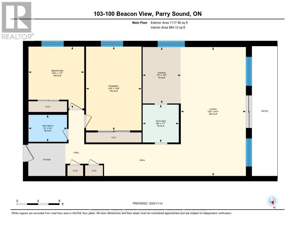 103 - 100 Beaconview Heights, Parry Sound, Ontario  P2A 2E1 - Photo 3 - X12559320
