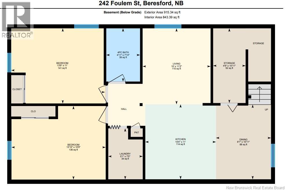 242 Foulem, Beresford, New Brunswick  E8K 1N3 - Photo 29 - NB130365