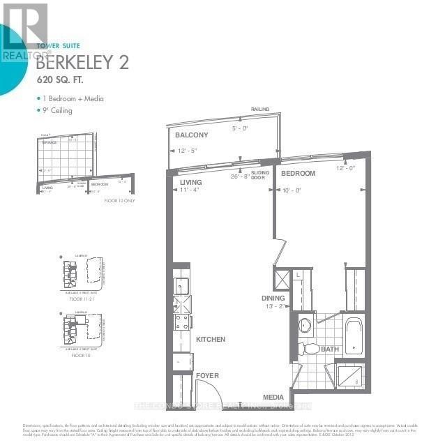 2107 - 460 Adelaide Street E, Toronto, Ontario  M5A 1N4 - Photo 2 - C12559396