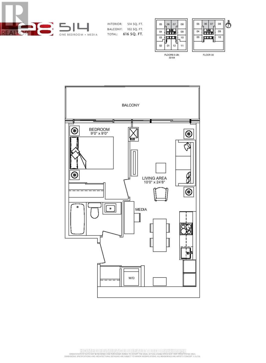 1906 - 8 Eglington Avenue E, Toronto, Ontario  M4P 0C1 - Photo 18 - C12559402