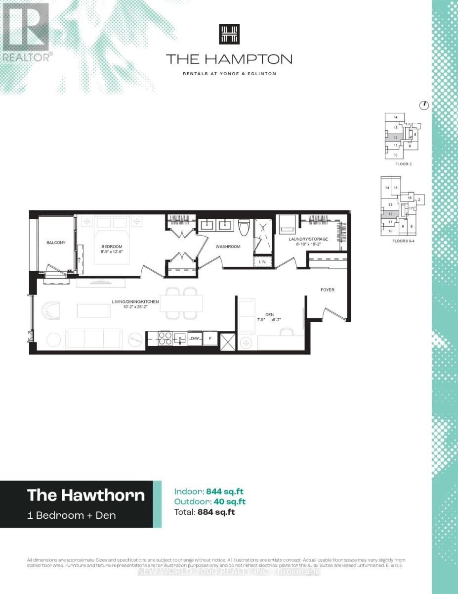 412 - 101 Roehampton Avenue, Toronto, Ontario  M4P 2W2 - Photo 7 - C12560066