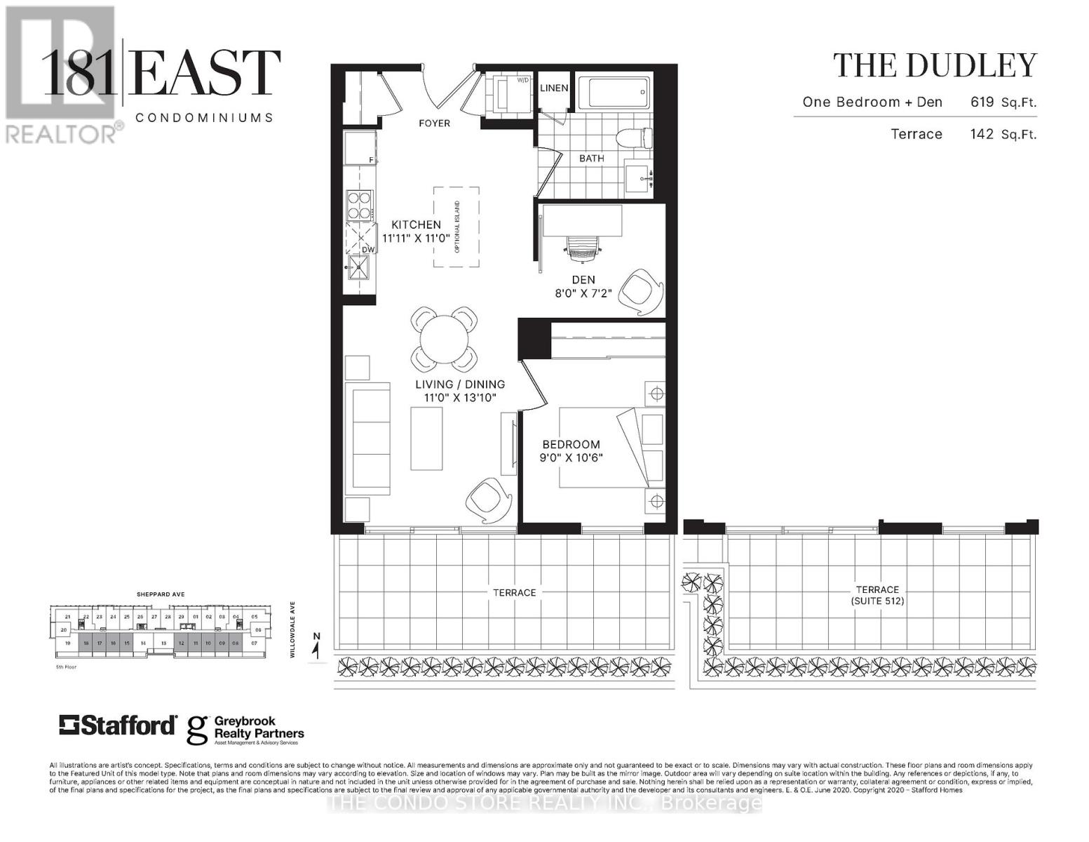516 - 181 Sheppard Avenue, Toronto, Ontario  M2N 3A6 - Photo 3 - C12560238