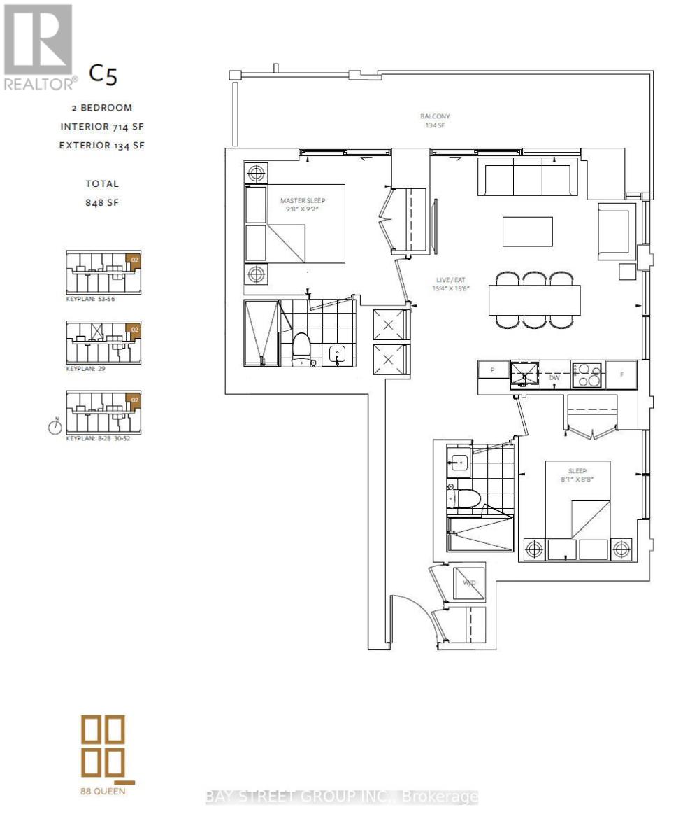 1102 - 88 Queen Street E, Toronto, Ontario  M5C 0B6 - Photo 17 - C12560870