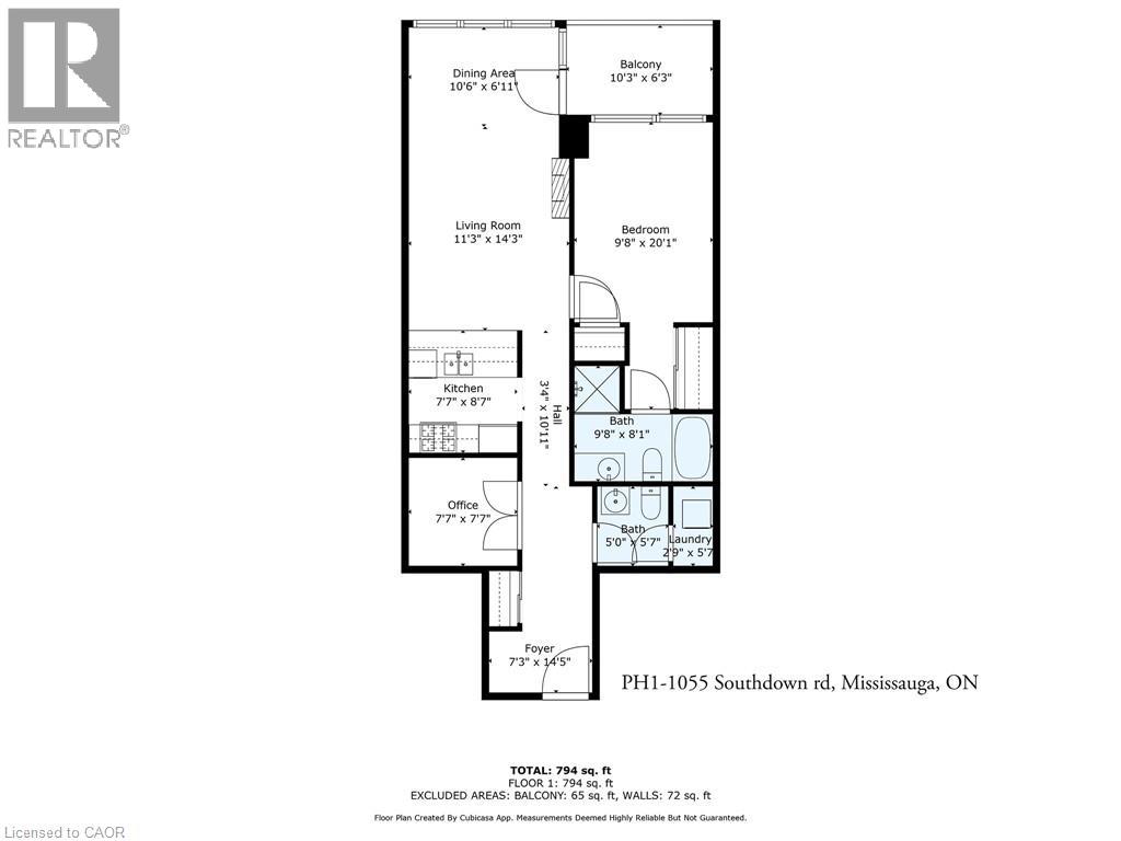 1055 Southdown Road Unit# Ph01, Mississauga, Ontario  L5J 0A3 - Photo 42 - 40768043