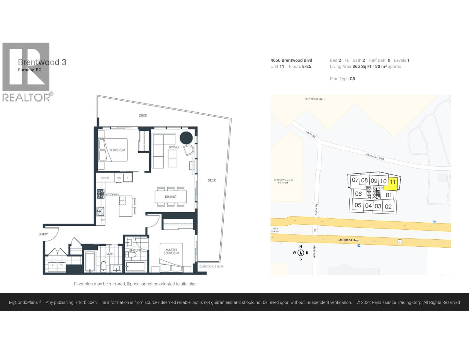 2111 4650 Brentwood Boulevard, Burnaby, British Columbia  V5C 0M3 - Photo 22 - R3049071
