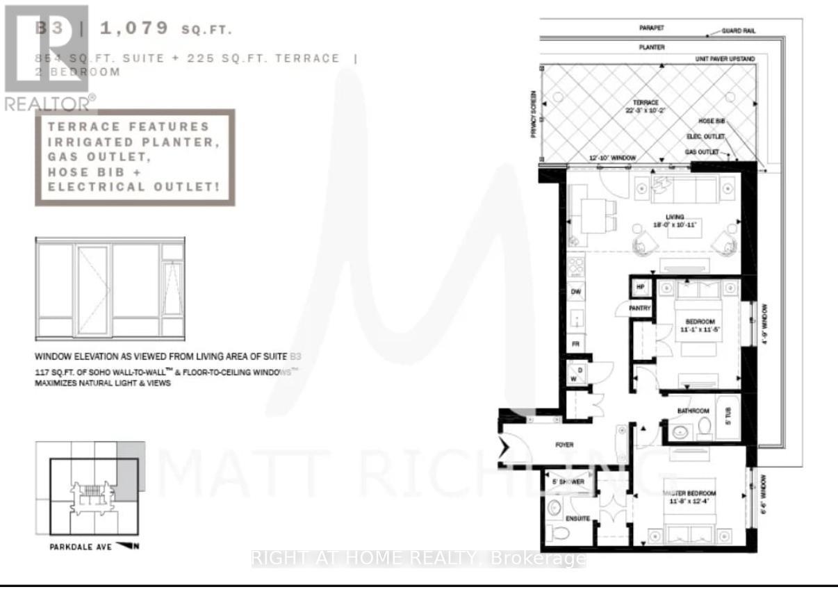 1602 - 201 Parkdale Avenue, Ottawa, Ontario  K1Y 1E8 - Photo 17 - X12561552