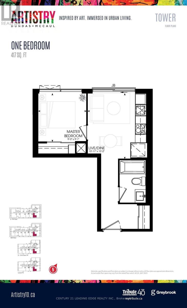 805 - 280 DUNDAS STREET W, Toronto, Ontario