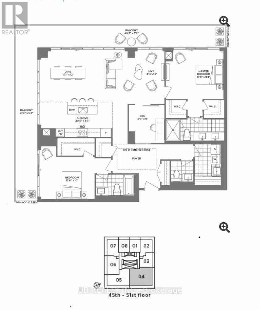 4604 - 70 Annie Craig Drive, Toronto, Ontario  M8V 0C4 - Photo 3 - W12562300