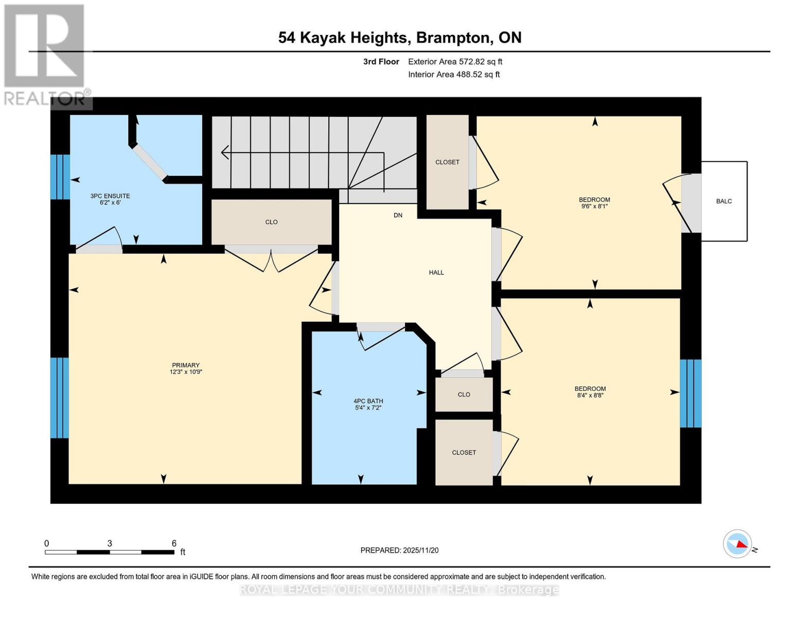 54 Kayak Heights, Brampton, Ontario  L6Z 0H9 - Photo 34 - W12563412