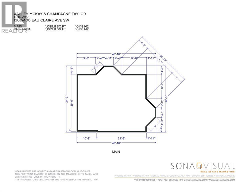 1202, 400 Eau Claire Avenue Sw, Calgary, Alberta  T2P 4X2 - Photo 48 - A2271165