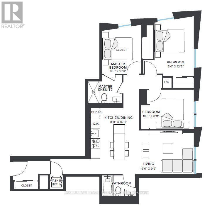 1608 - 181 Mill Street, Toronto, Ontario  M5A 1C8 - Photo 8 - C12365386