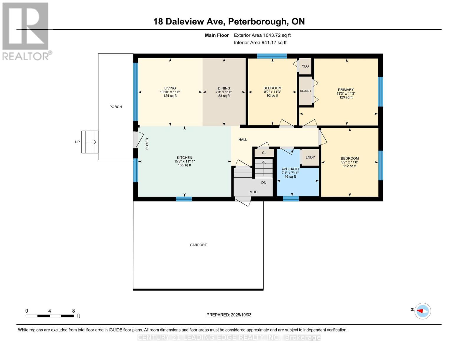 Upper - 18 Daleview Avenue, Peterborough, Ontario  K9J 1L5 - Photo 32 - X12564774