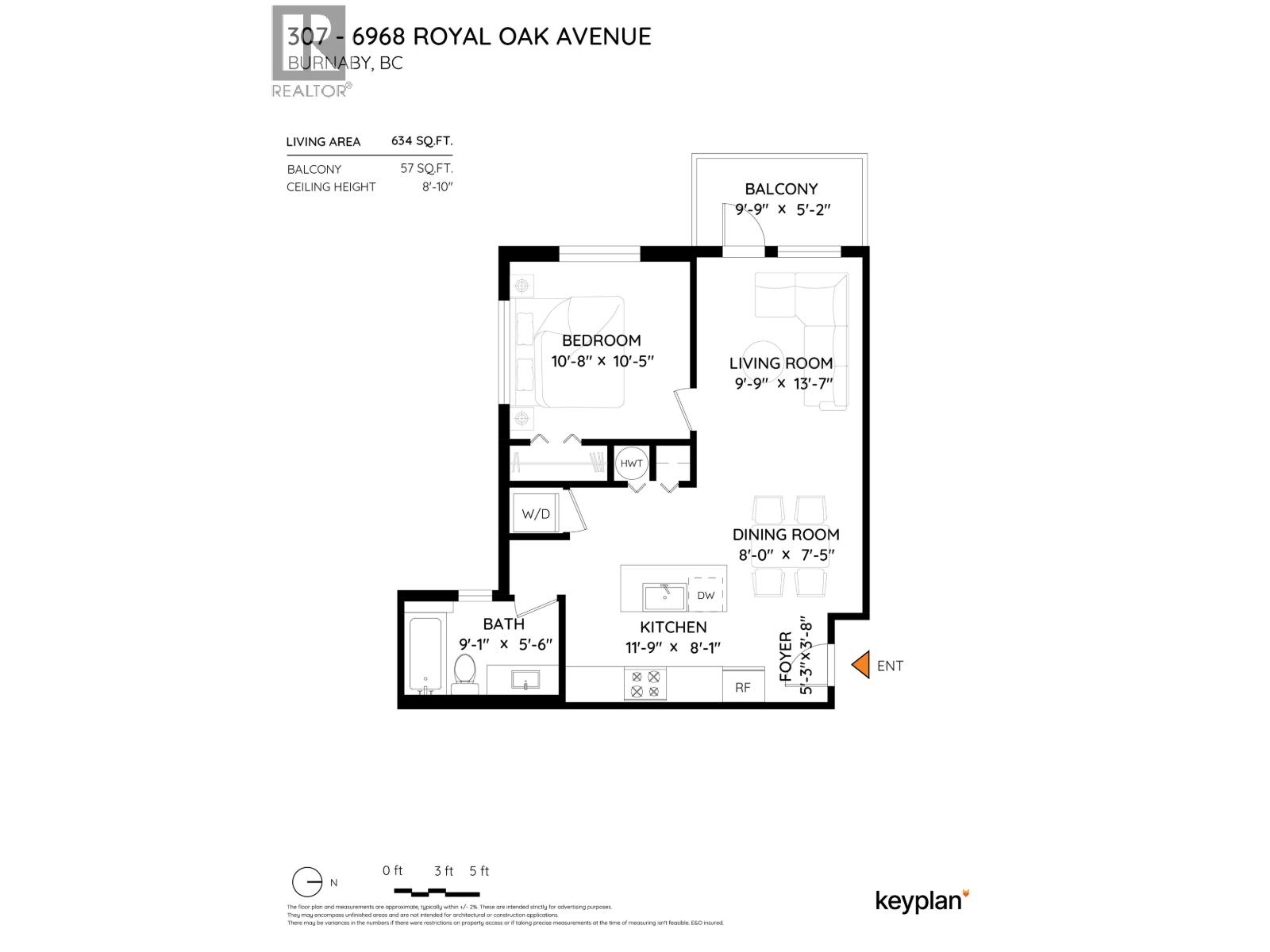 307 6968 Royal Oak Avenue, Burnaby, British Columbia  V5J 4J2 - Photo 32 - R3069178