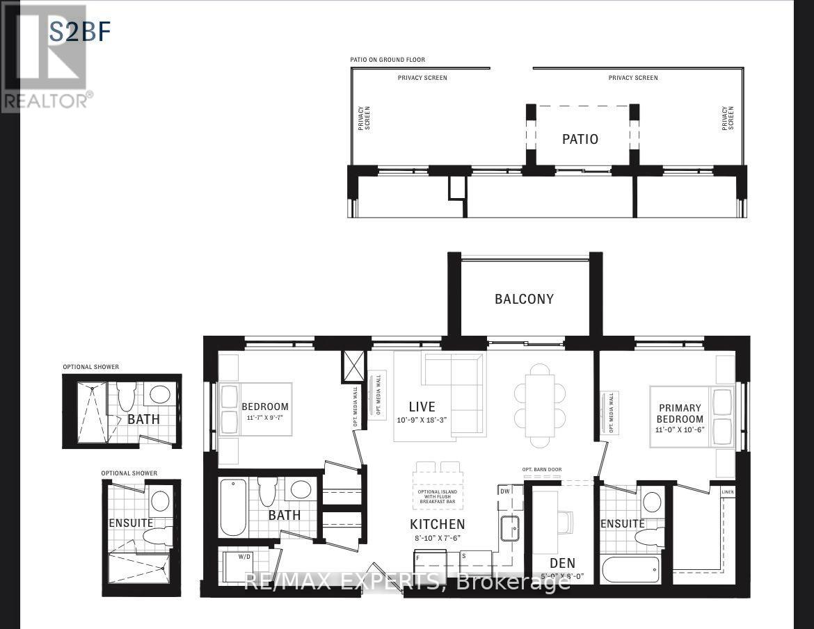 517 - 490 Gordon Krantz Avenue, Milton, Ontario  L9E 1Z5 - Photo 2 - W12565626