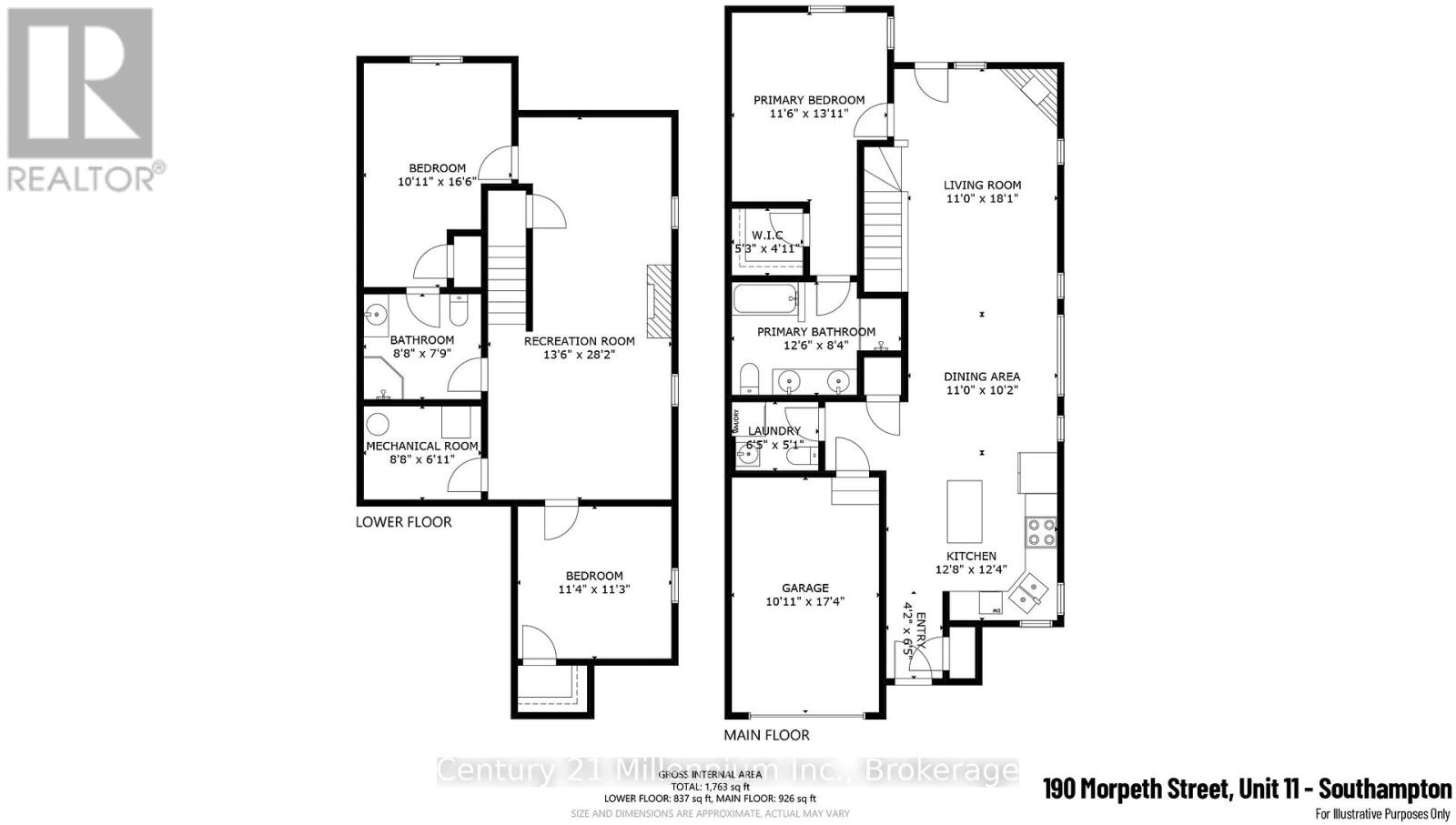 11 - 190 Morpeth Street, Saugeen Shores, Ontario N0H 2L0 - Photo 38 - X12566410