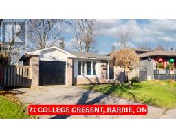 71 COLLEGE CRESCENT, Barrie, Ontario