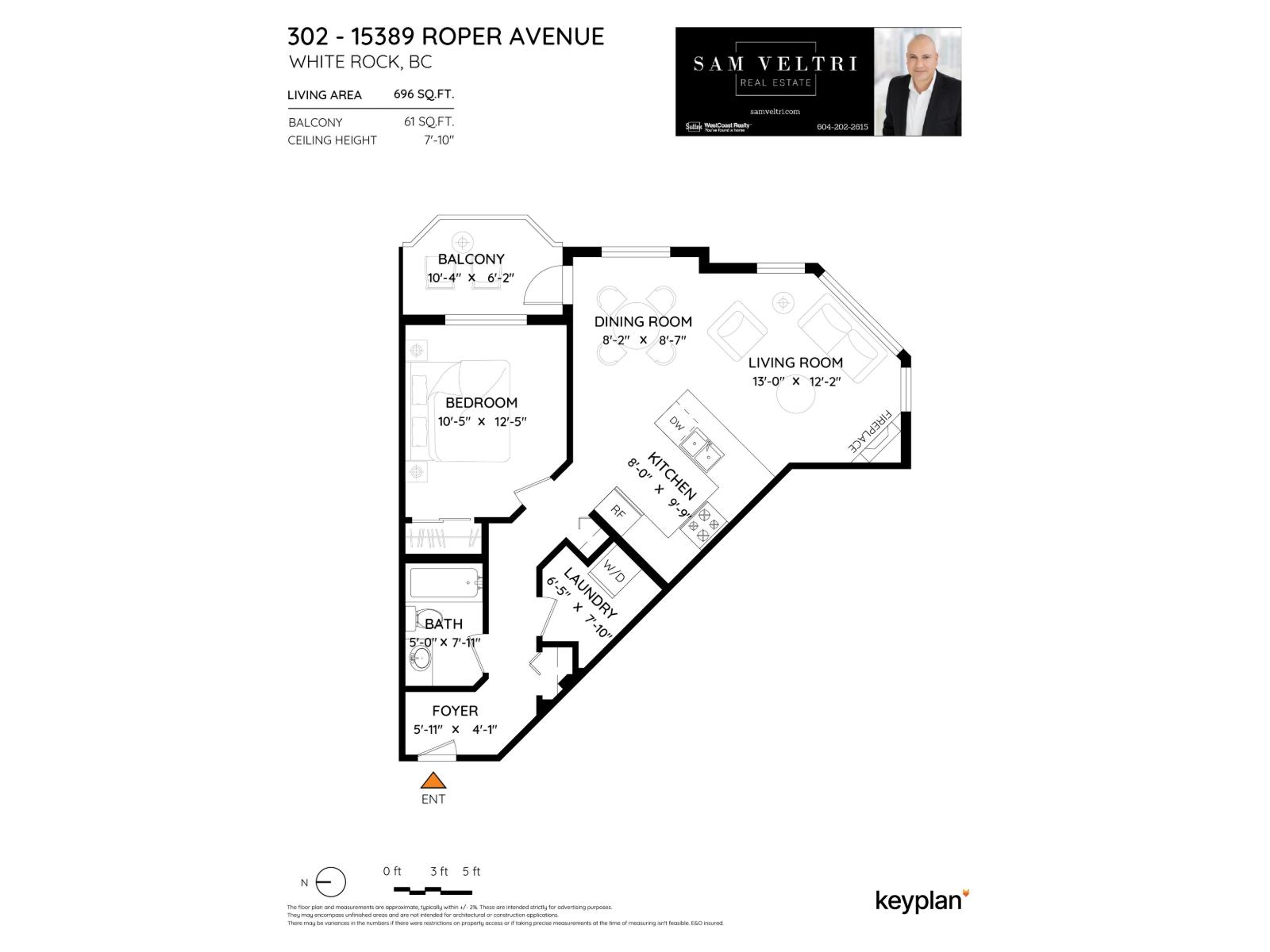 302 15389 Roper Avenue, White Rock, British Columbia  V4B 2S8 - Photo 38 - R3068358