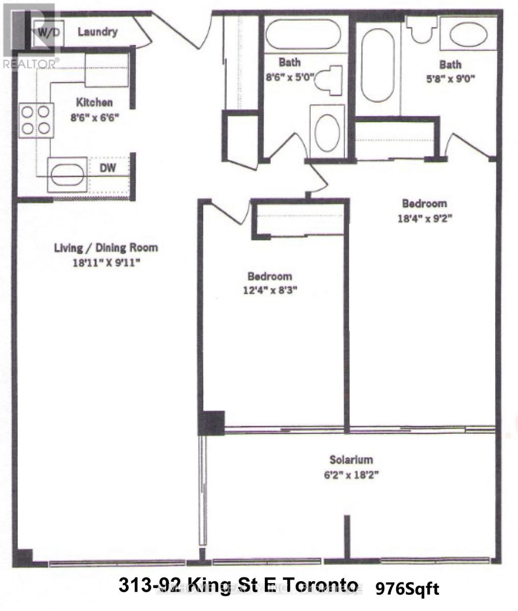 313 - 92 KING STREET E, Toronto, Ontario