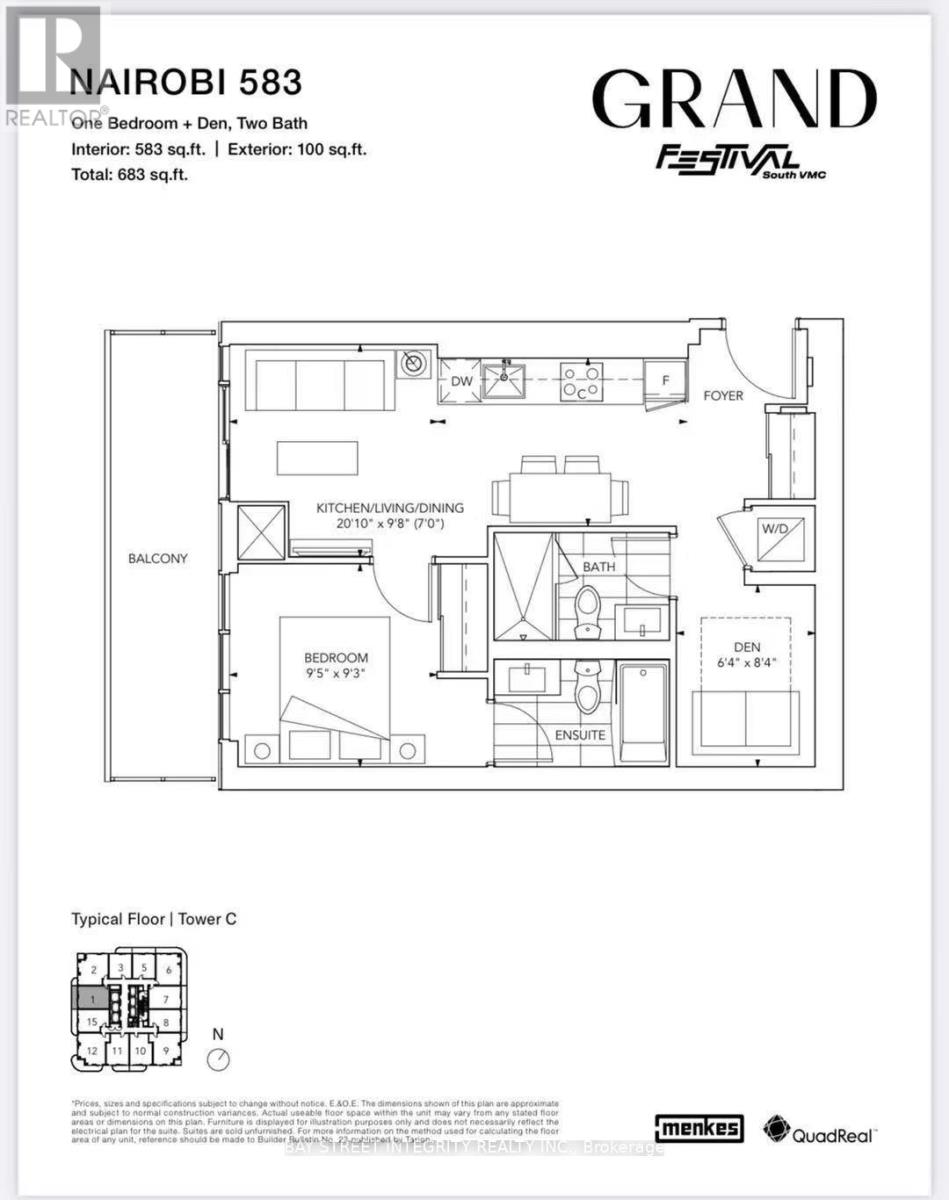 2601 - 8 INTERCHANGE WAY, Vaughan, Ontario