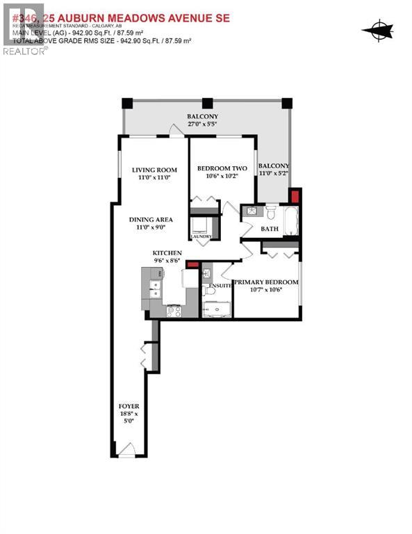 346, 25 Auburn Meadows Avenue Se, Calgary, Alberta  T3M 2L3 - Photo 2 - A2260972