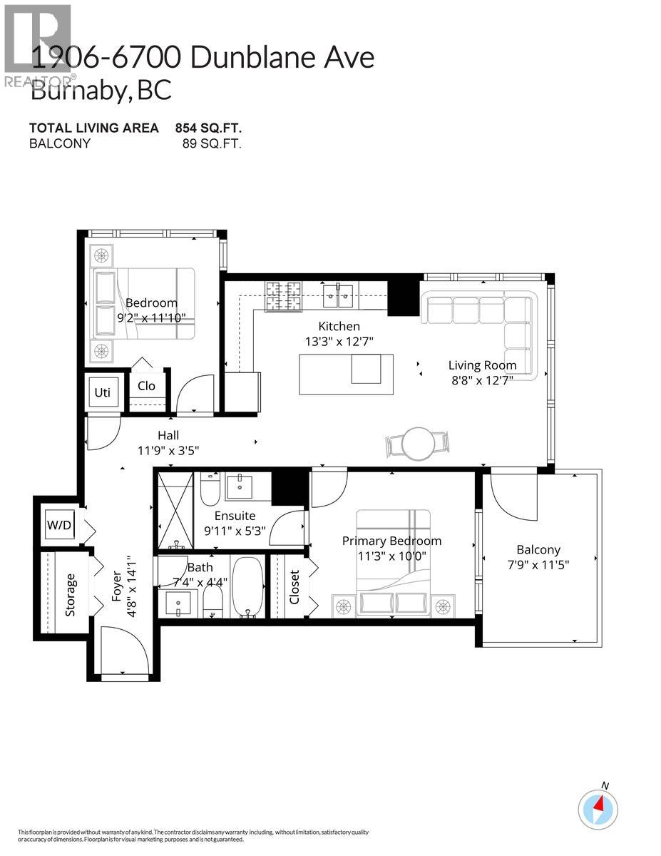 1906 6700 Dunblane Avenue, Burnaby, British Columbia  V5H 3K6 - Photo 40 - R3063184