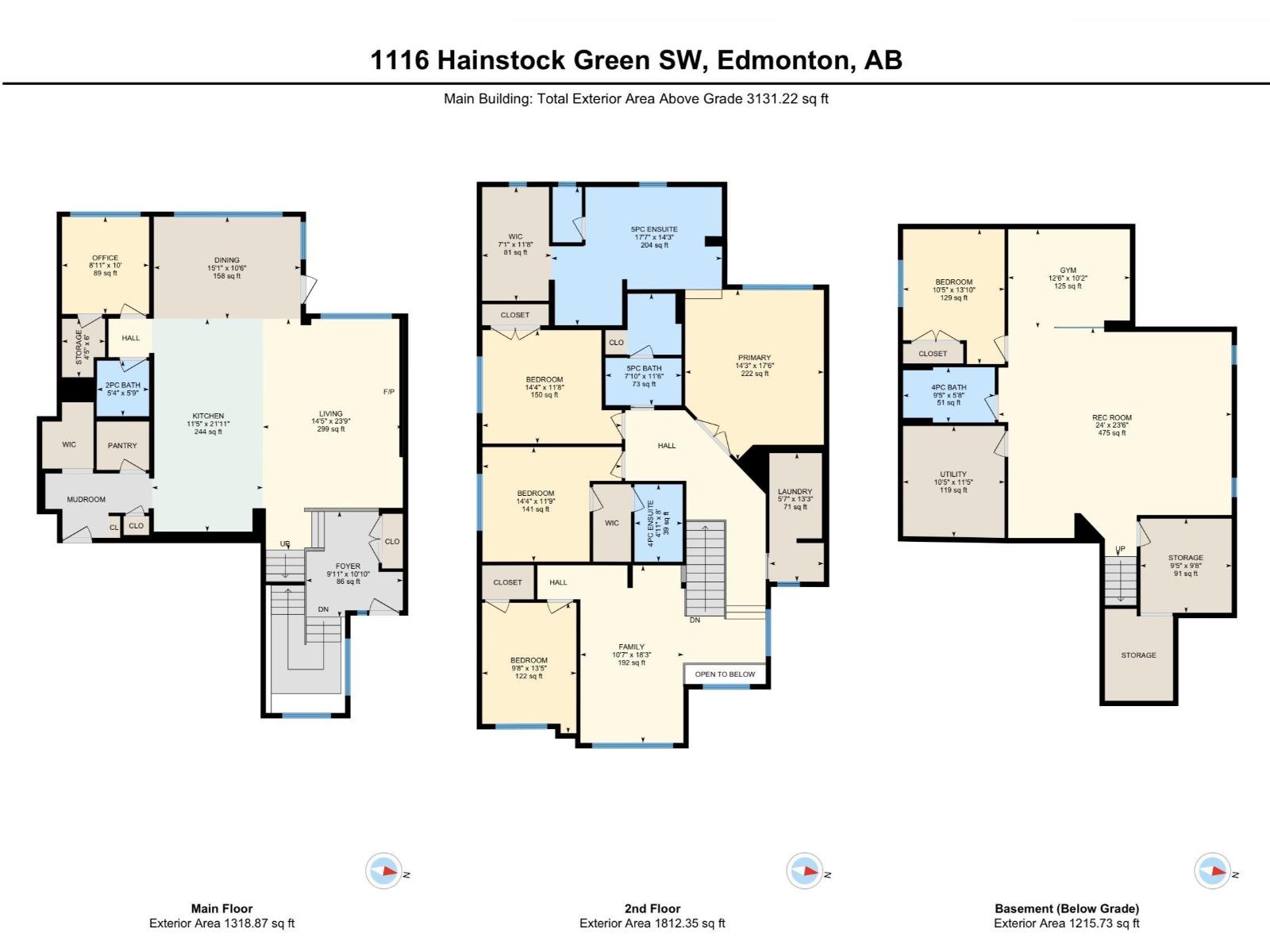 1116 Hainstock Green Gr Sw, Edmonton, Alberta  T6W 2T8 - Photo 44 - E4465909