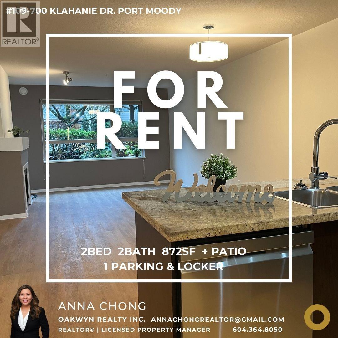 109 700 Klahanie Drive, Port Moody, British Columbia  V3H 5L3 - Photo 1 - R3069503