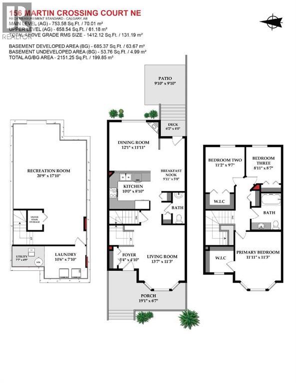 156 Martin Crossing Court Ne, Calgary, Alberta  T3J 3P3 - Photo 3 - A2260465