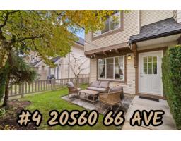 4 20560 66 AVENUE, Langley, British Columbia