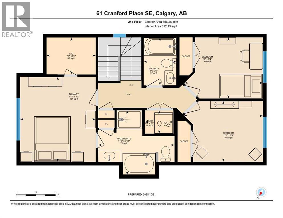 61 Cranford Place Se, Calgary, Alberta  T3M 0X8 - Photo 33 - A2264393
