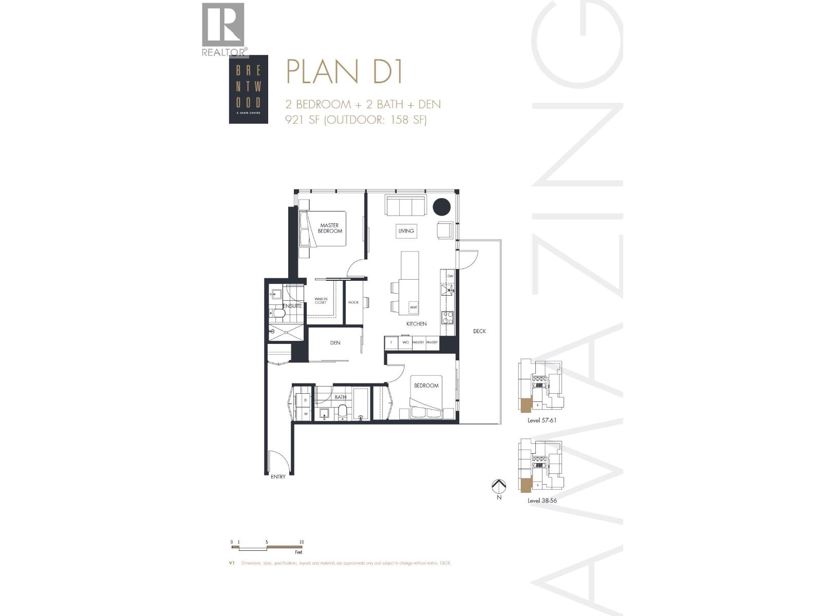 4806 1955 Alpha Way, Burnaby, British Columbia  V5C 0K9 - Photo 1 - R3069306