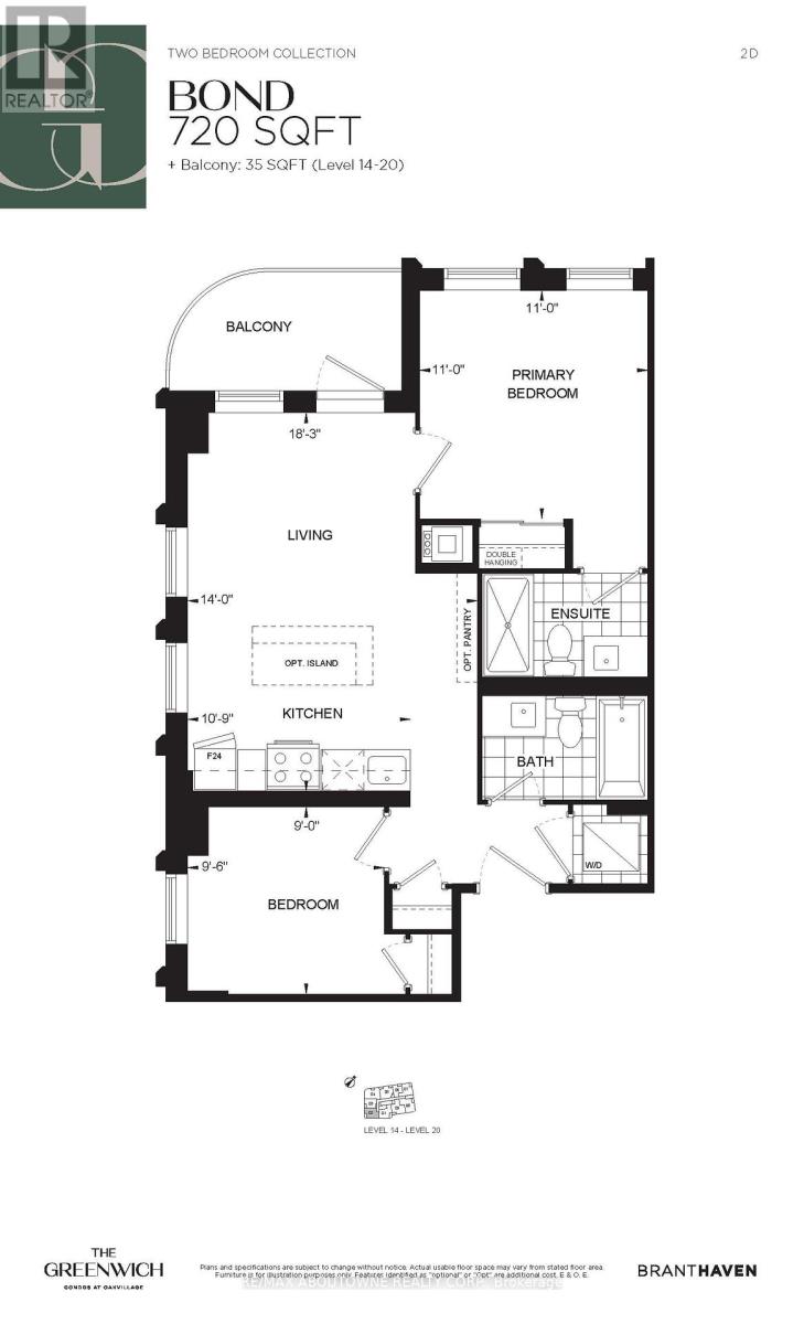 1602 - 3240 William Colston Avenue, Oakville, Ontario  L6H 8C8 - Photo 50 - W12572916