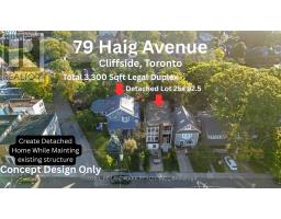 79 HAIG AVENUE, Toronto, Ontario