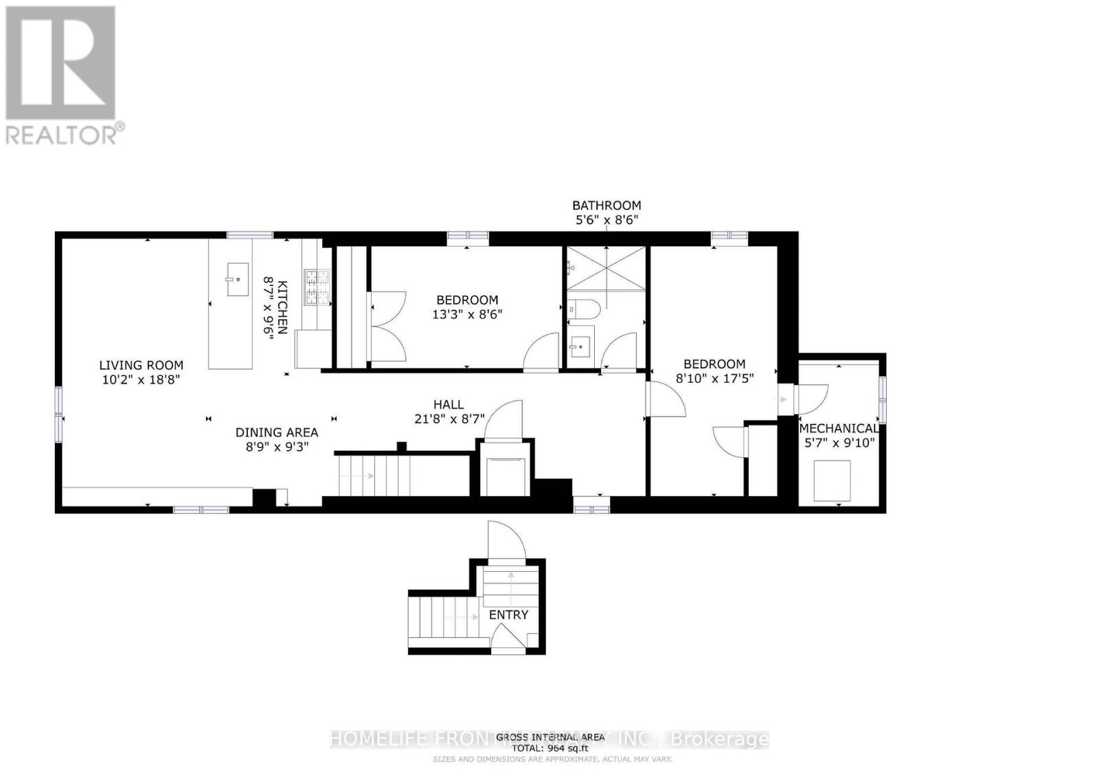 1 (LOWER) - 1089 GLENCAIRN AVENUE, Toronto, Ontario