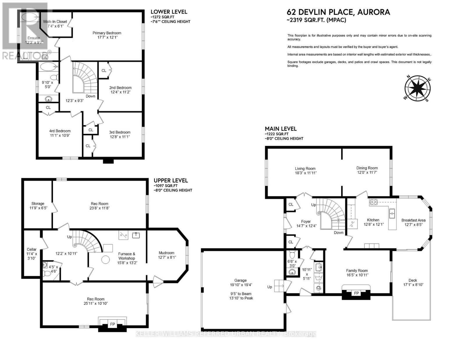 62 Devlin Place, Aurora, Ontario  L4G 5W8 - Photo 41 - N12574306