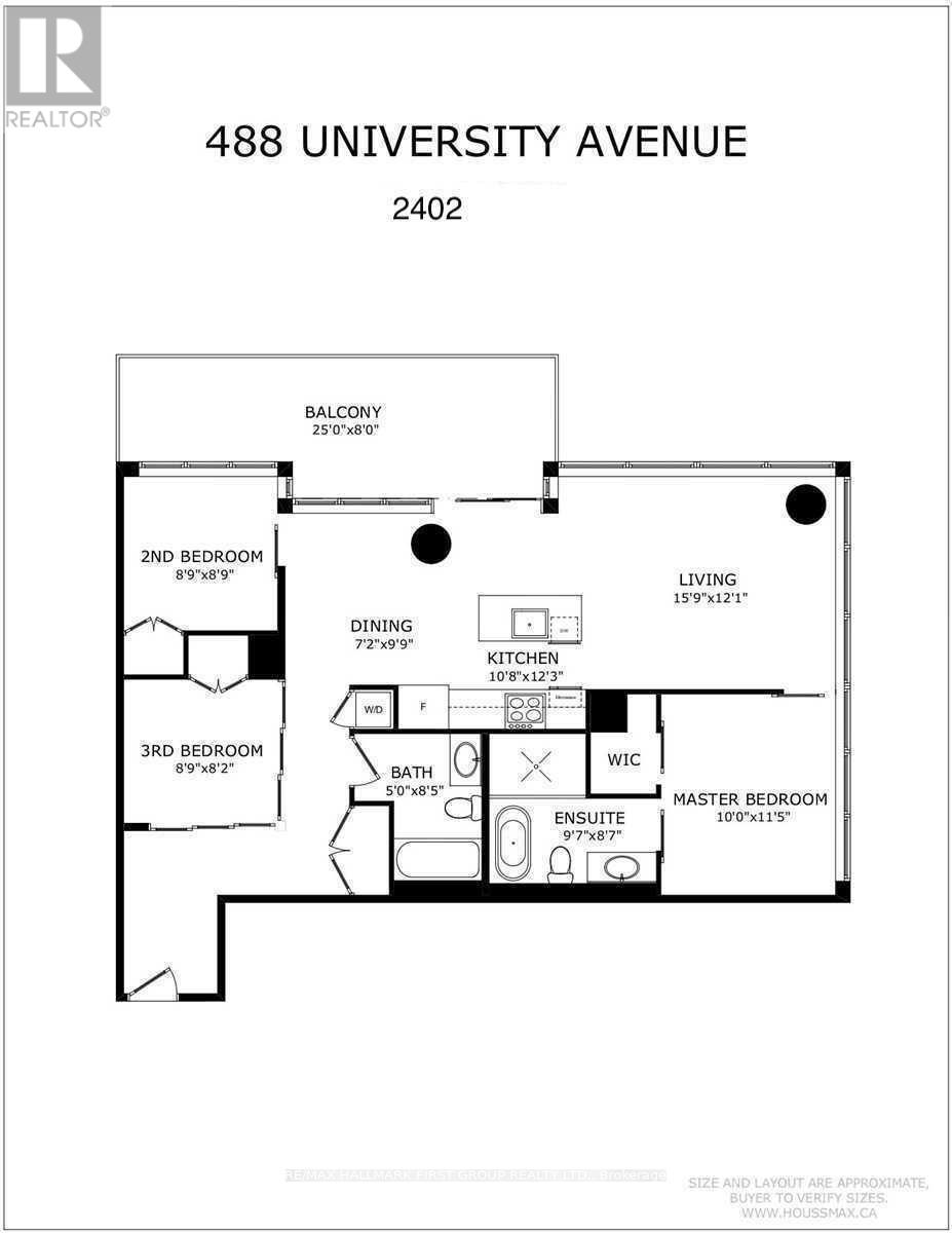 2402 - 488 University Avenue, Toronto, Ontario  M5G 0C1 - Photo 2 - C12574404