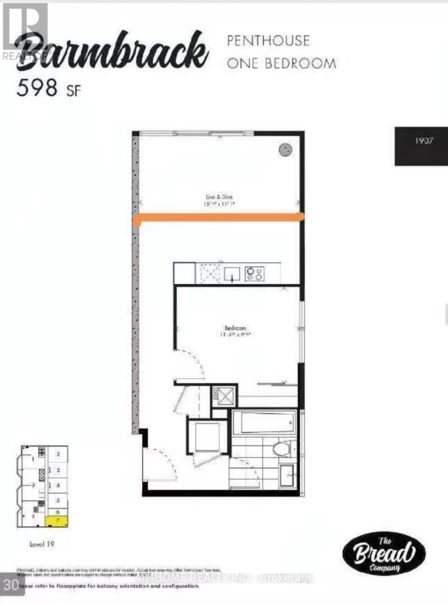 1907 - 195 Mccaul Street, Toronto, Ontario  M5T 0T5 - Photo 3 - C12574646