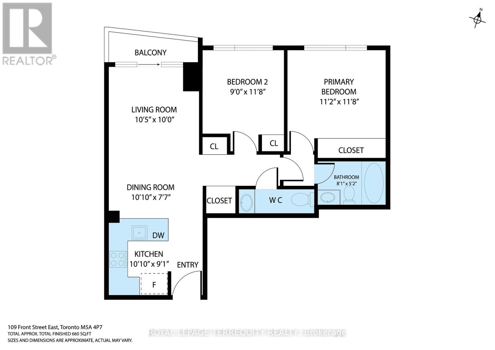 817 - 109 Front Street E, Toronto, Ontario  M5A 4P7 - Photo 2 - C12574662