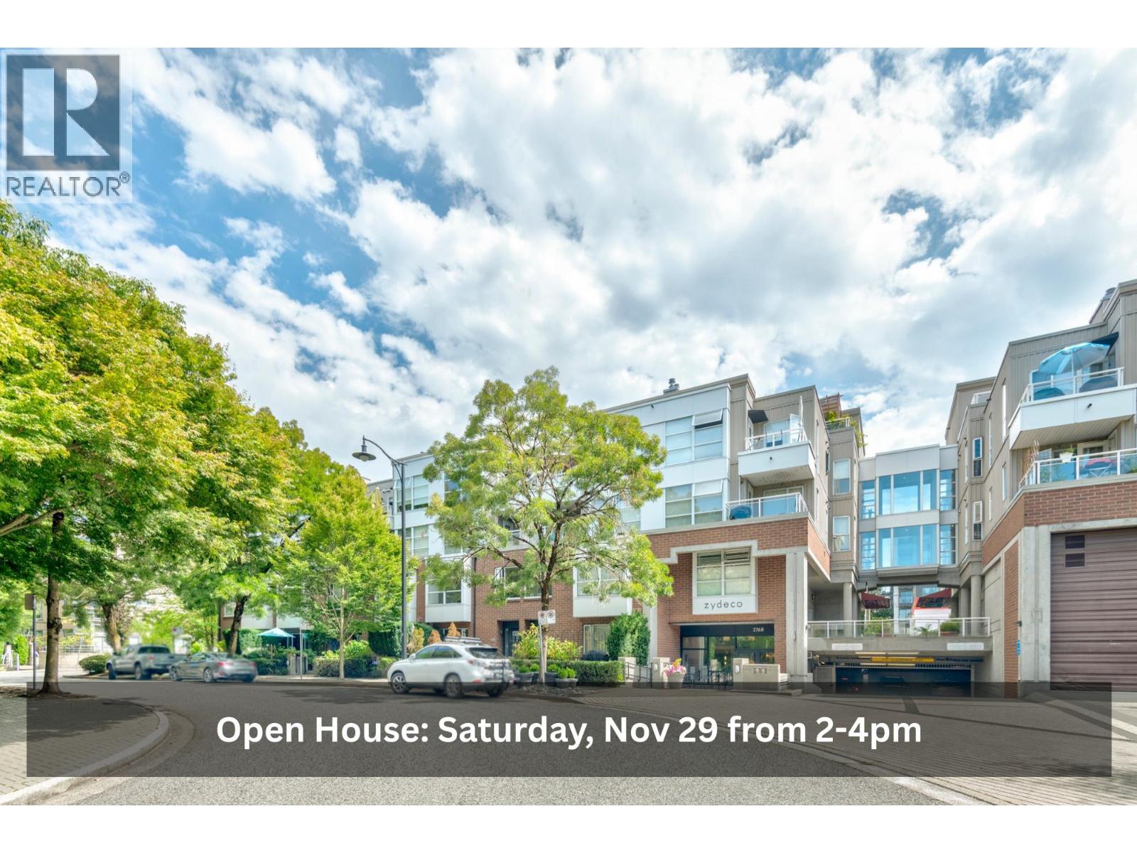 308 2768 Cranberry Drive, Vancouver, British Columbia  V6K 4V1 - Photo 1 - R3064831