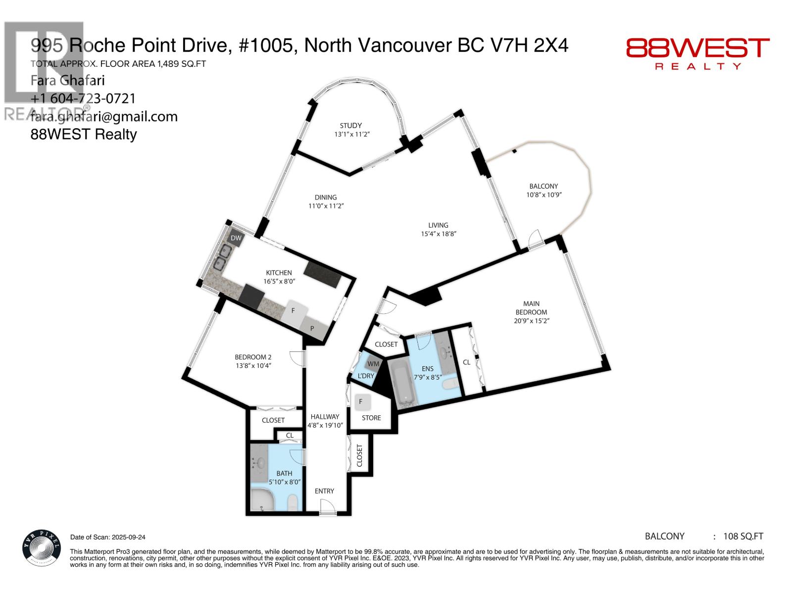 1005 995 Roche Point Drive, North Vancouver, British Columbia  V7H 2X4 - Photo 25 - R3069966