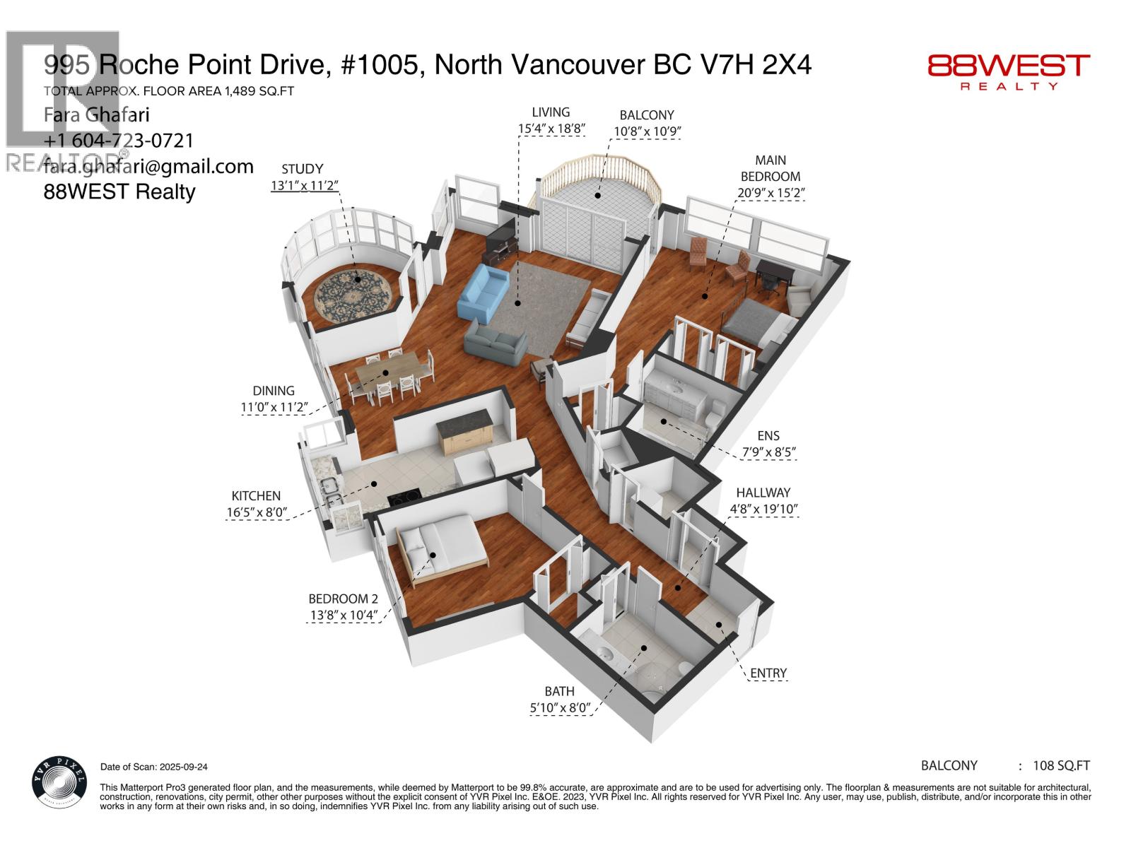 1005 995 Roche Point Drive, North Vancouver, British Columbia  V7H 2X4 - Photo 26 - R3069966