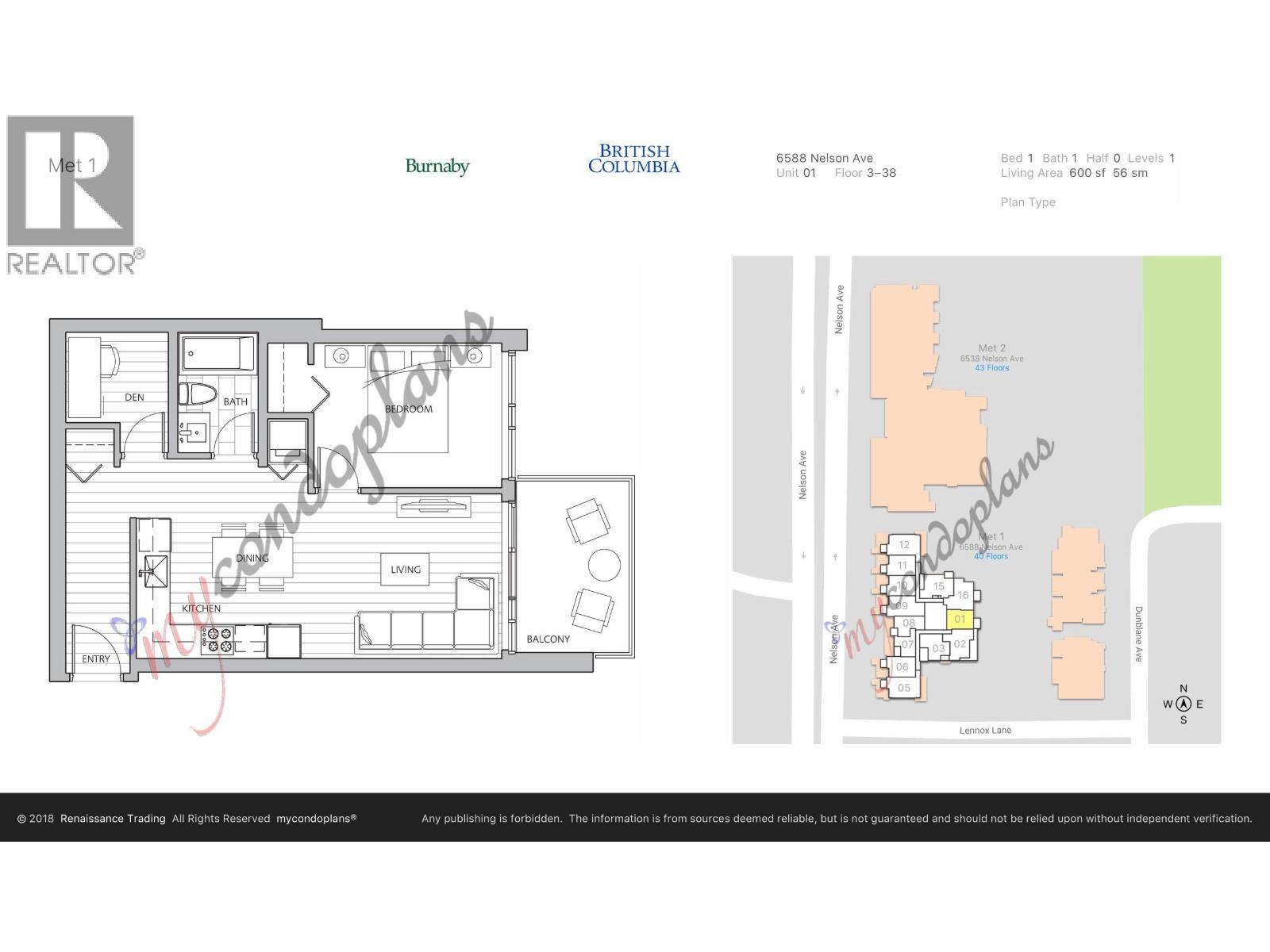 3501 6588 Nelson Avenue, Burnaby, British Columbia  V5H 0E8 - Photo 15 - R3070064