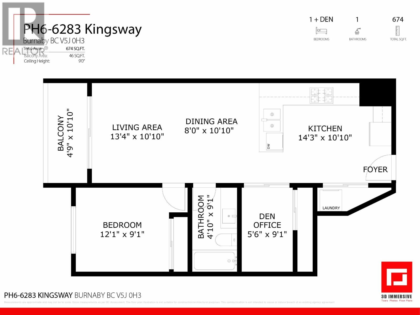 Ph6 6283 Kingsway, Burnaby, British Columbia  V5J 0H3 - Photo 22 - R3069967
